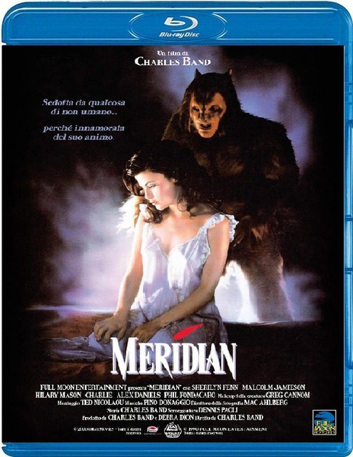 Portada - Meridian, El Beso de la Bestia [Custom Full BluRay 1080p][Cast/Ing DTS-HD][Sub:Varios][Terror][1990]