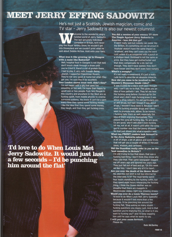 Front 2002 Jul (45) Jerry Sadowitz