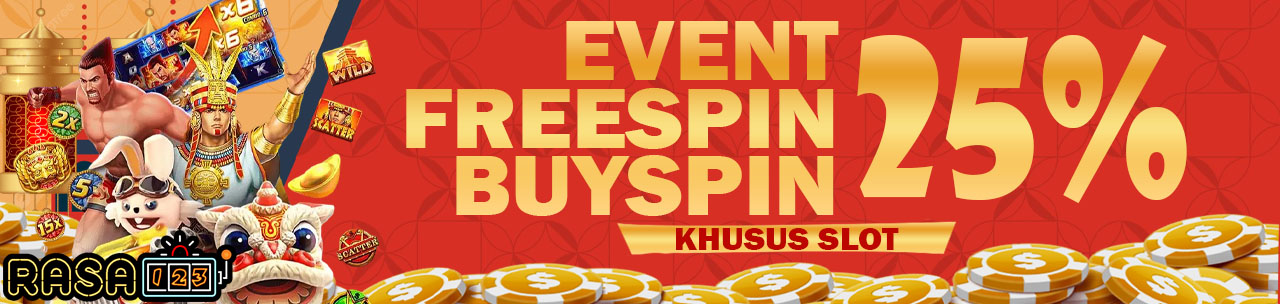 EVENT FREESPIN / BUYSPIN 25%