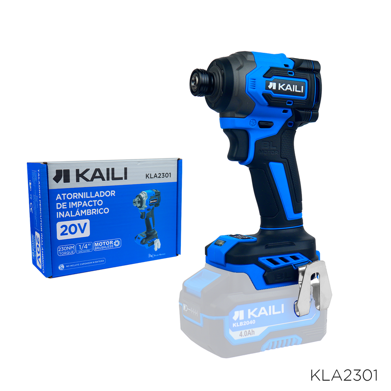 DESTORNILLADOR DE IMPACTO BRUSHLESS DE 18 V KAILI