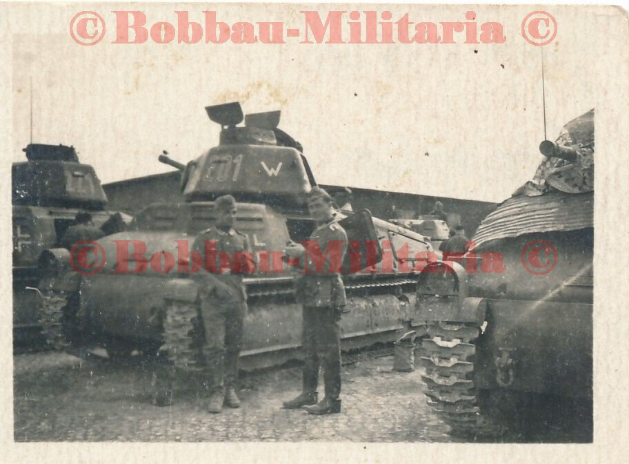 V583 Französischer Beutepanzer Char S35 Somua Balkenkreuz Turmnummer Bandenkampf