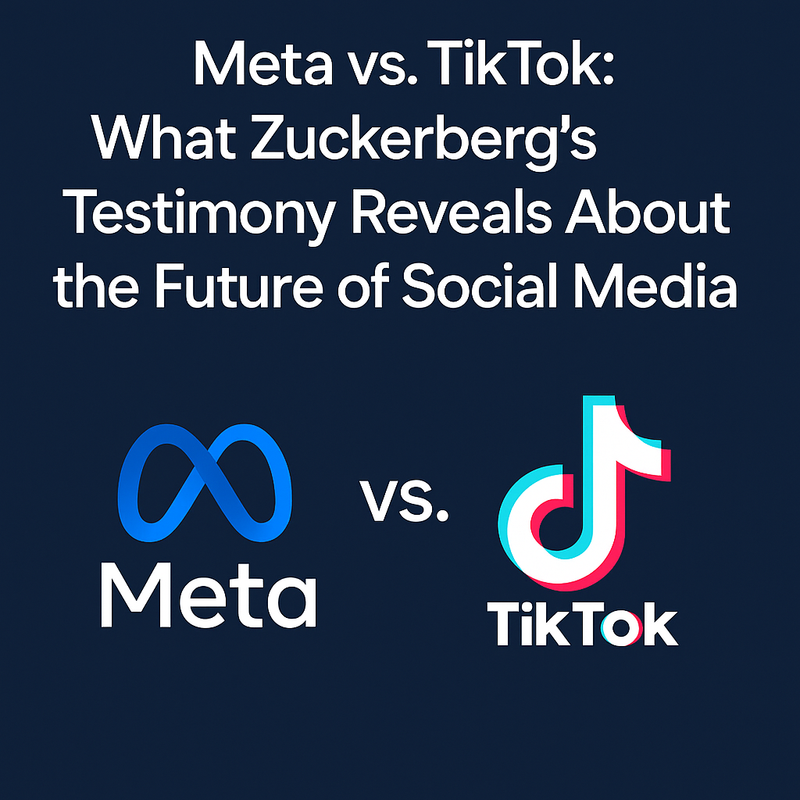 Meta vs. TikTok: What Zuckerberg’s Testimony Reveals About the Future of Social Media