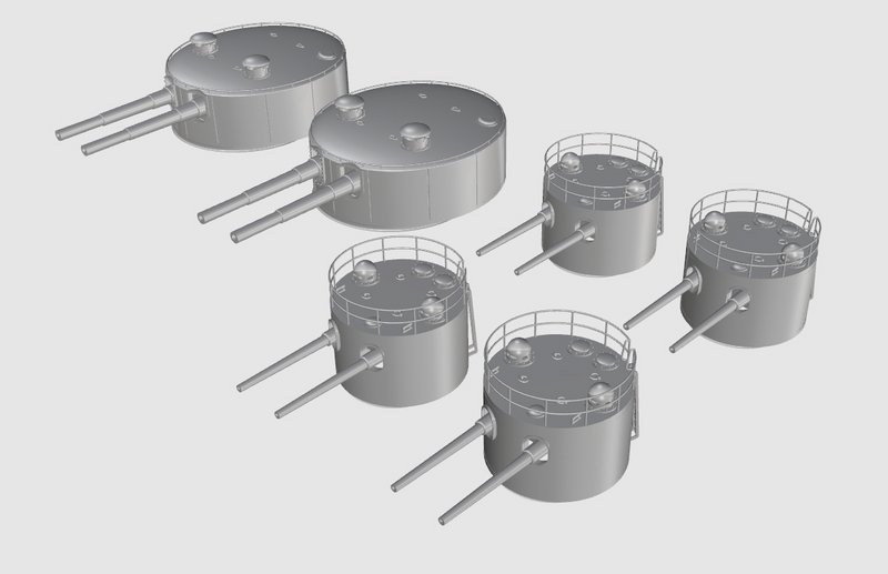 набор 4 башни (2)