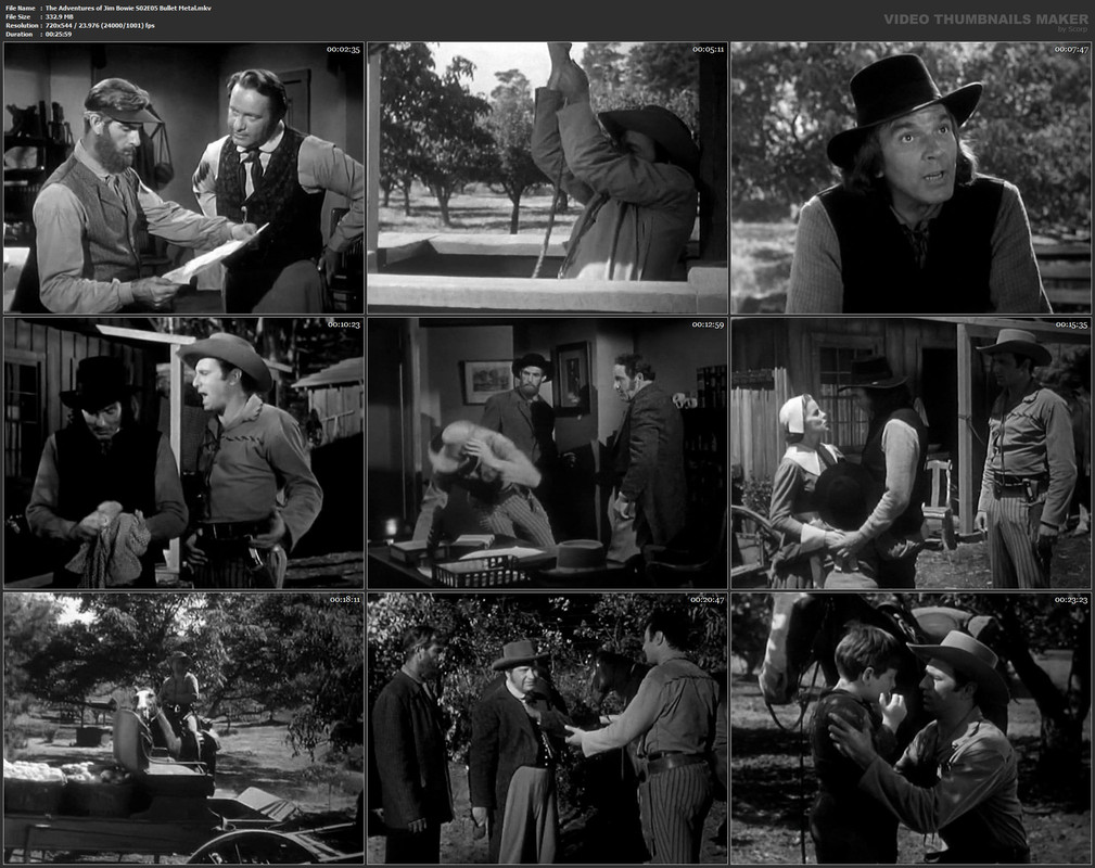 The Adventures of Jim Bowie S02E05 Bullet Metal.mkv