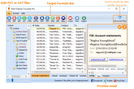 Coolutils Total Outlook Converter Pro 5.1.1.108