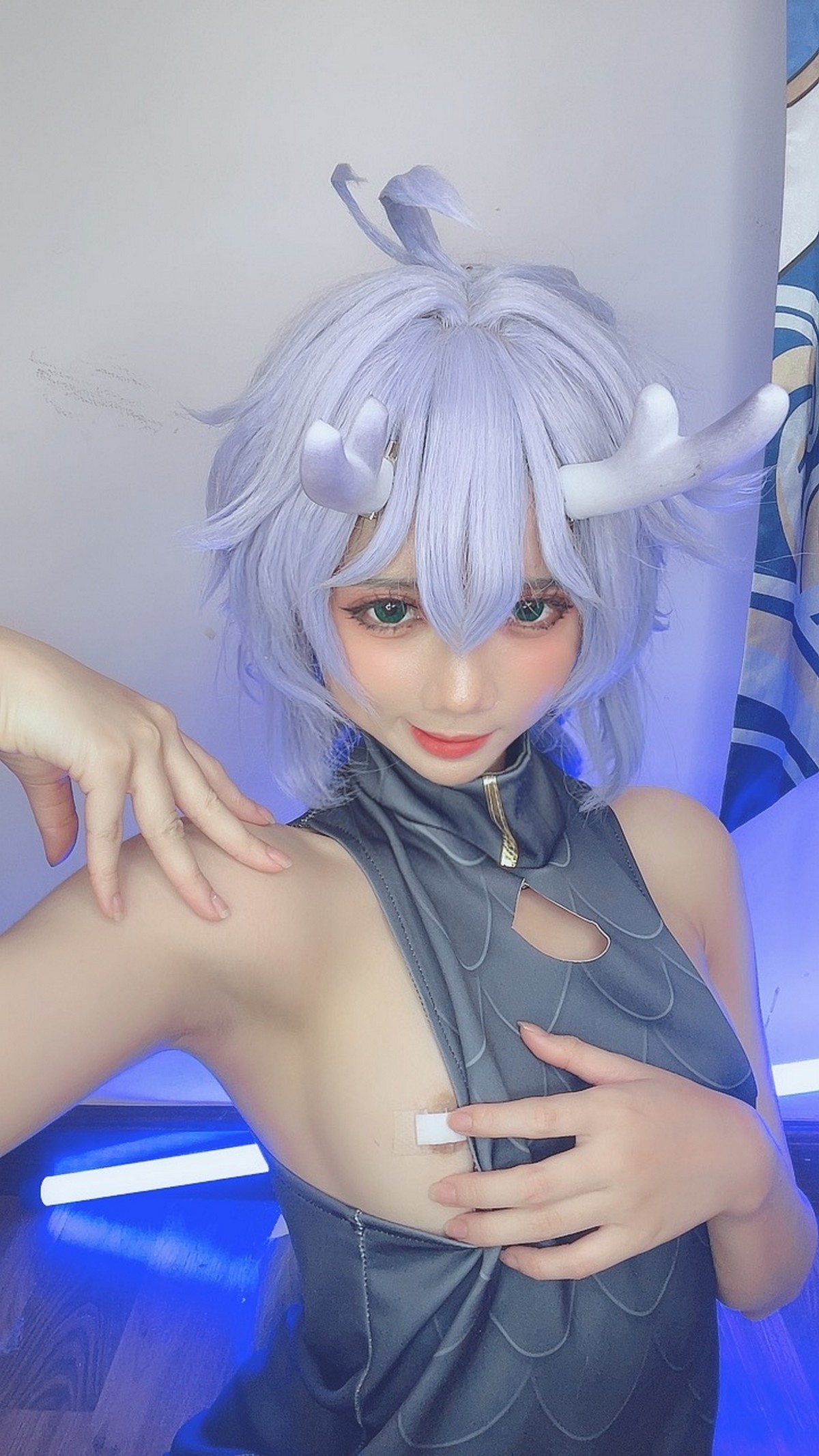 PoppaChan Bailu Cosplay Pack (Honkai Star Rail) – 155 Photos 12 Videos 457MB插图8