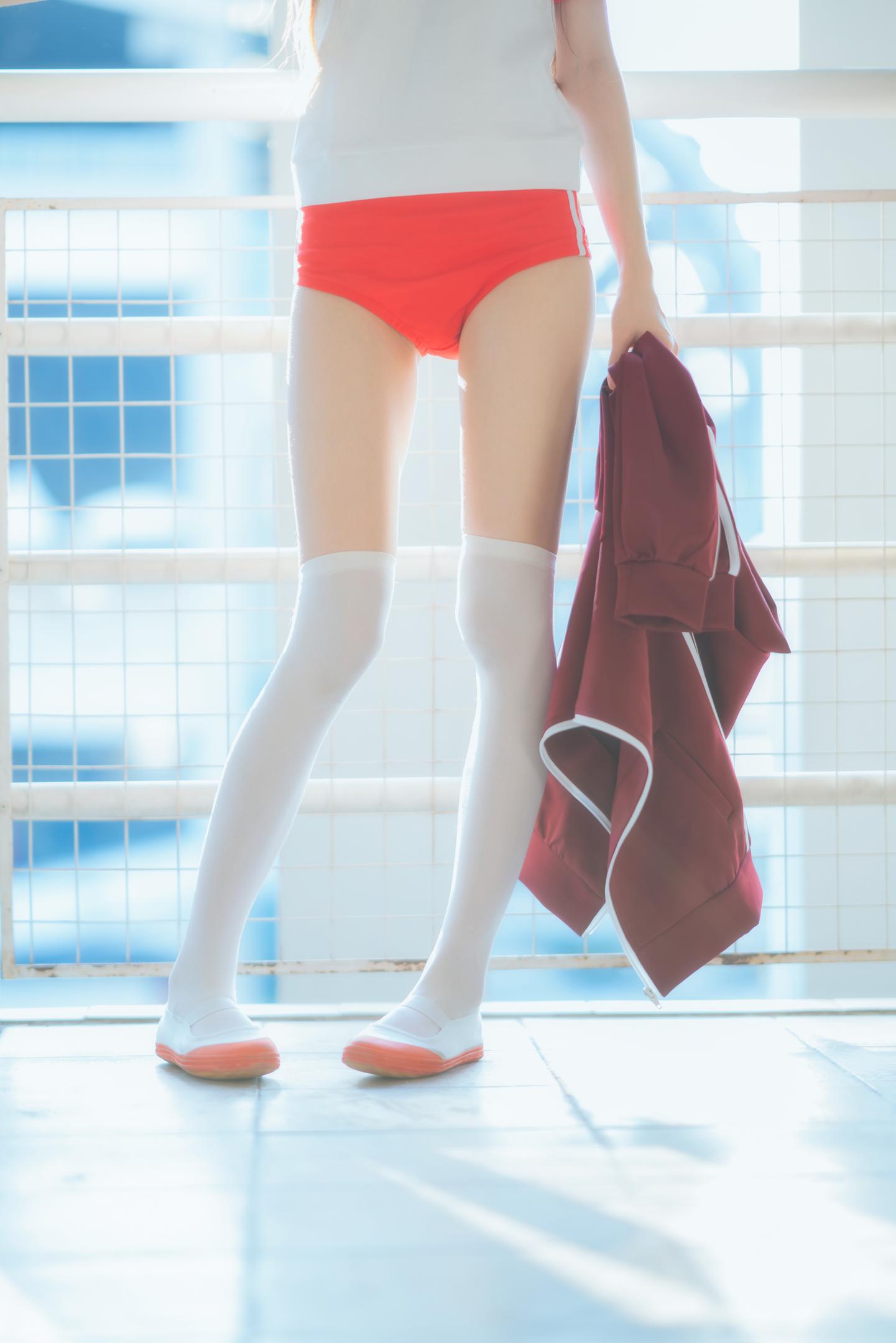 桜桃喵 NO.061 桜桃未熟2 红色体操服 33