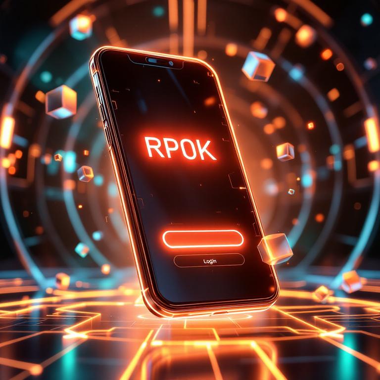 Banner Aplikasi RP0K dengan akses permainan digital