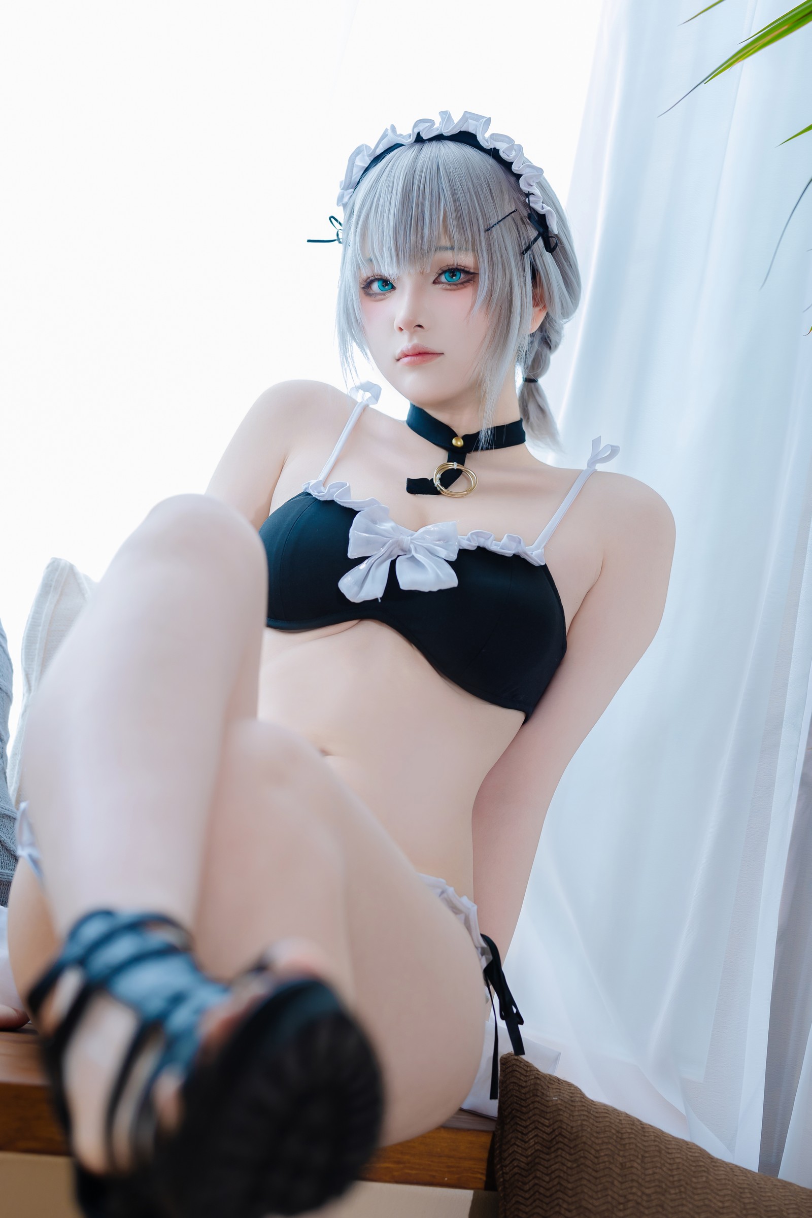 屿鱼 Yuyu 碧蓝航线 曼彻斯特 泳装 Cosplay 写真集（50P｜365MB）插图