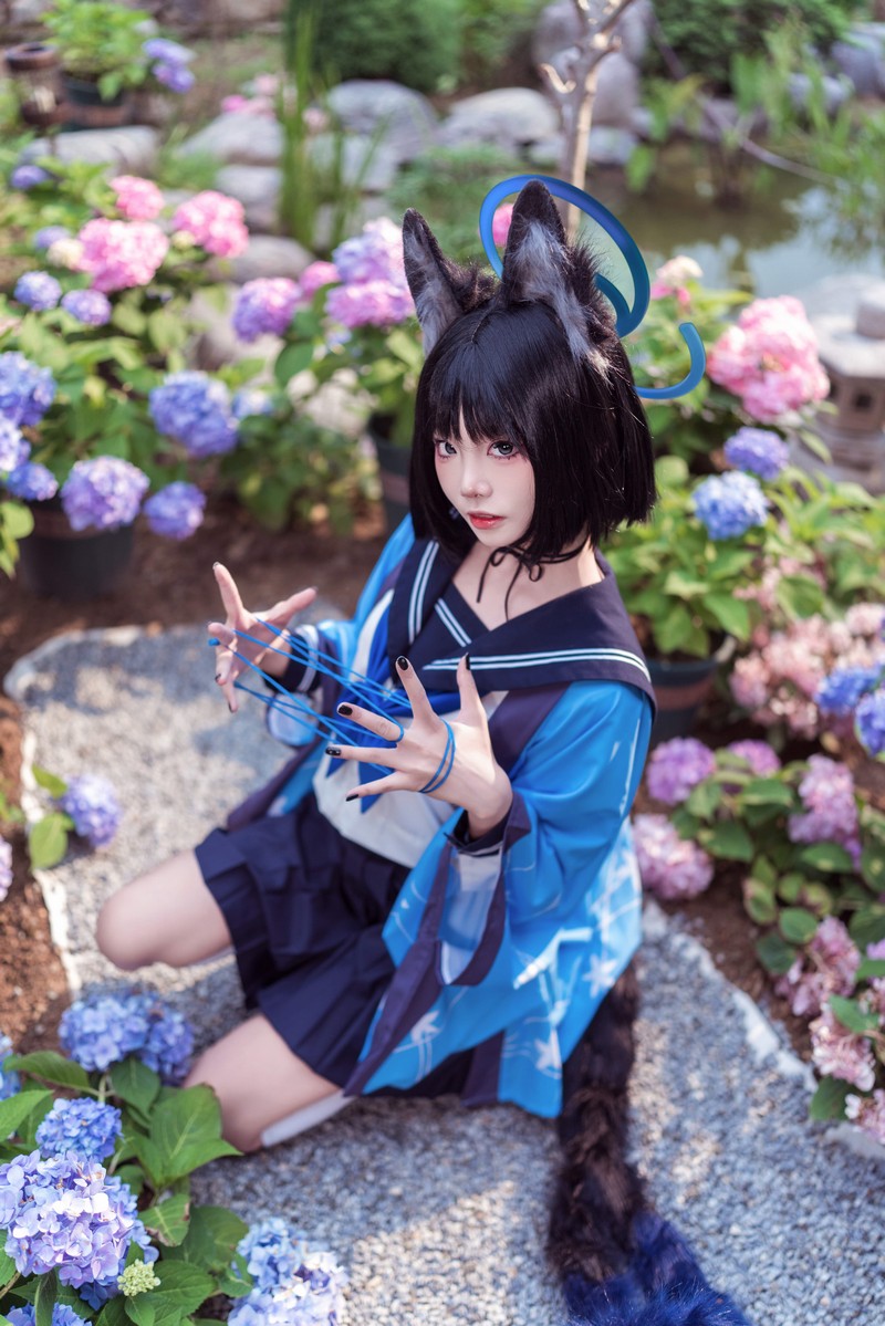 艾西Aiwest 桐生桔梗Cosplay写真图集 高清美图合集 48P (296.8M)插图8