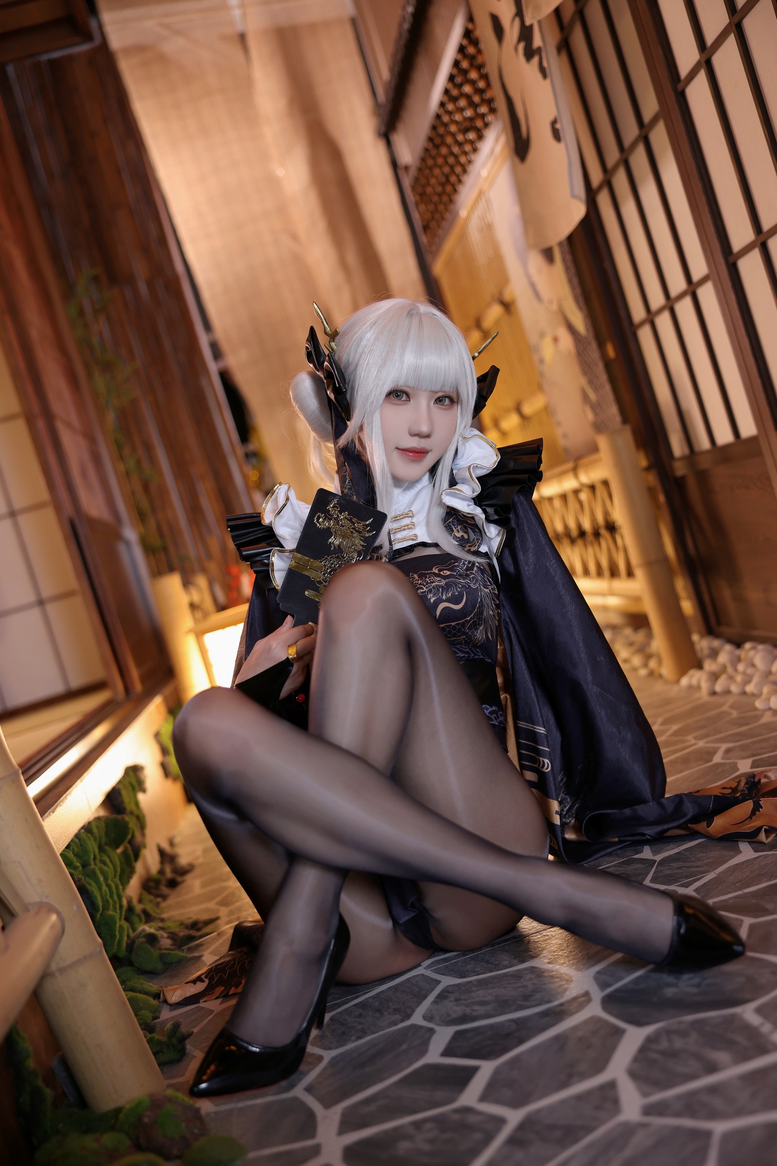 无影喵喵 NIKKE 胜利女神 布兰儿 Cosplay 写真＋视频合集｜高清大图（100P｜7V｜3.06GB）插图6