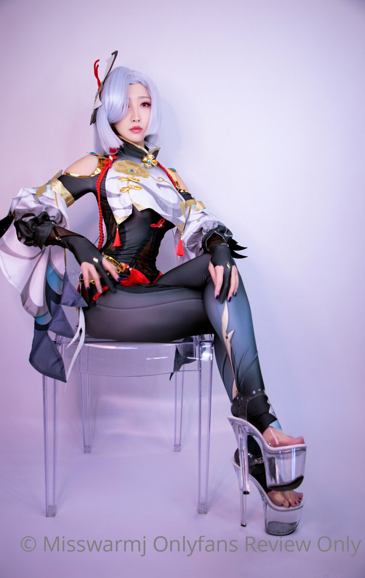 MissWarmJ Shenhe Cosplay Version 2 HD Set [38P-5.7M]插图4