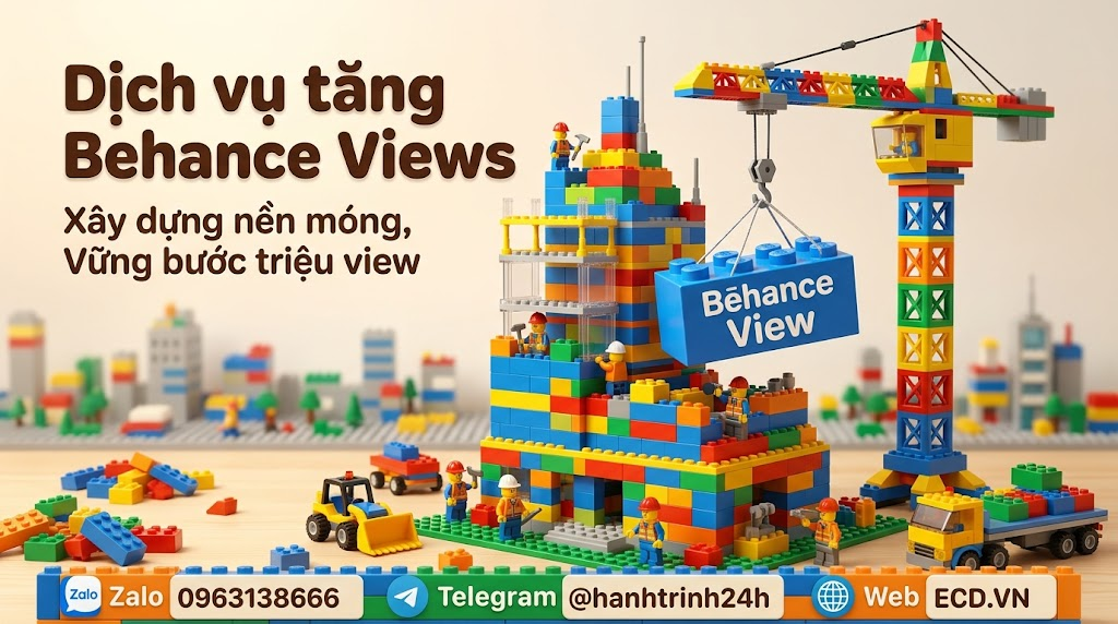 tăng behance views hiệu quả tăng engagement