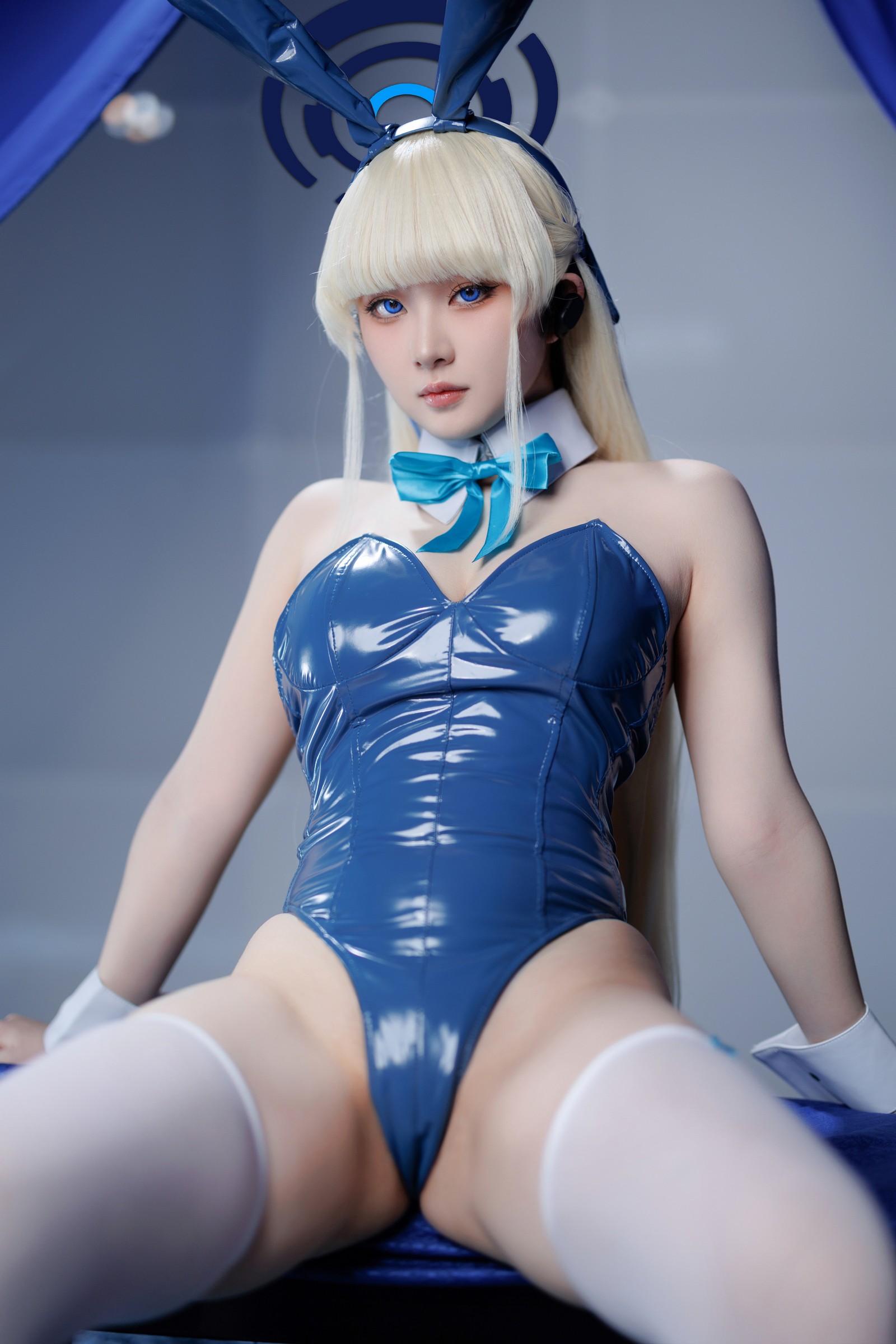 屿鱼 Yuyu Toki × 飛鳥馬トキ 蓝色兔女郎 Cosplay 写真集（45P｜522MB）插图9