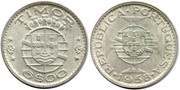 Colonias Portuguesas - TIMOR Timor-15-6-Escudos-1958