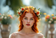 Garden wedding Redhair 0 14