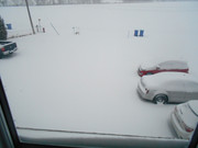 voici notre premiere neige au québec DSCN1336