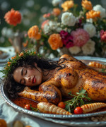 Garden wedding wom served Blackh series B 0 24