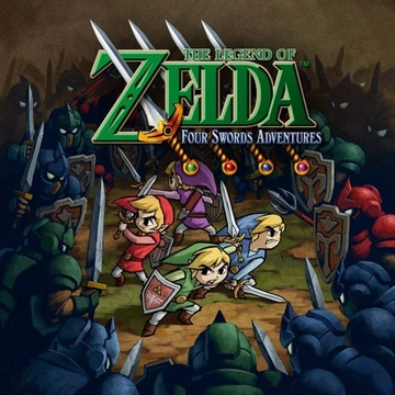 The Legend of Zelda: Four Swords Adventures box art
