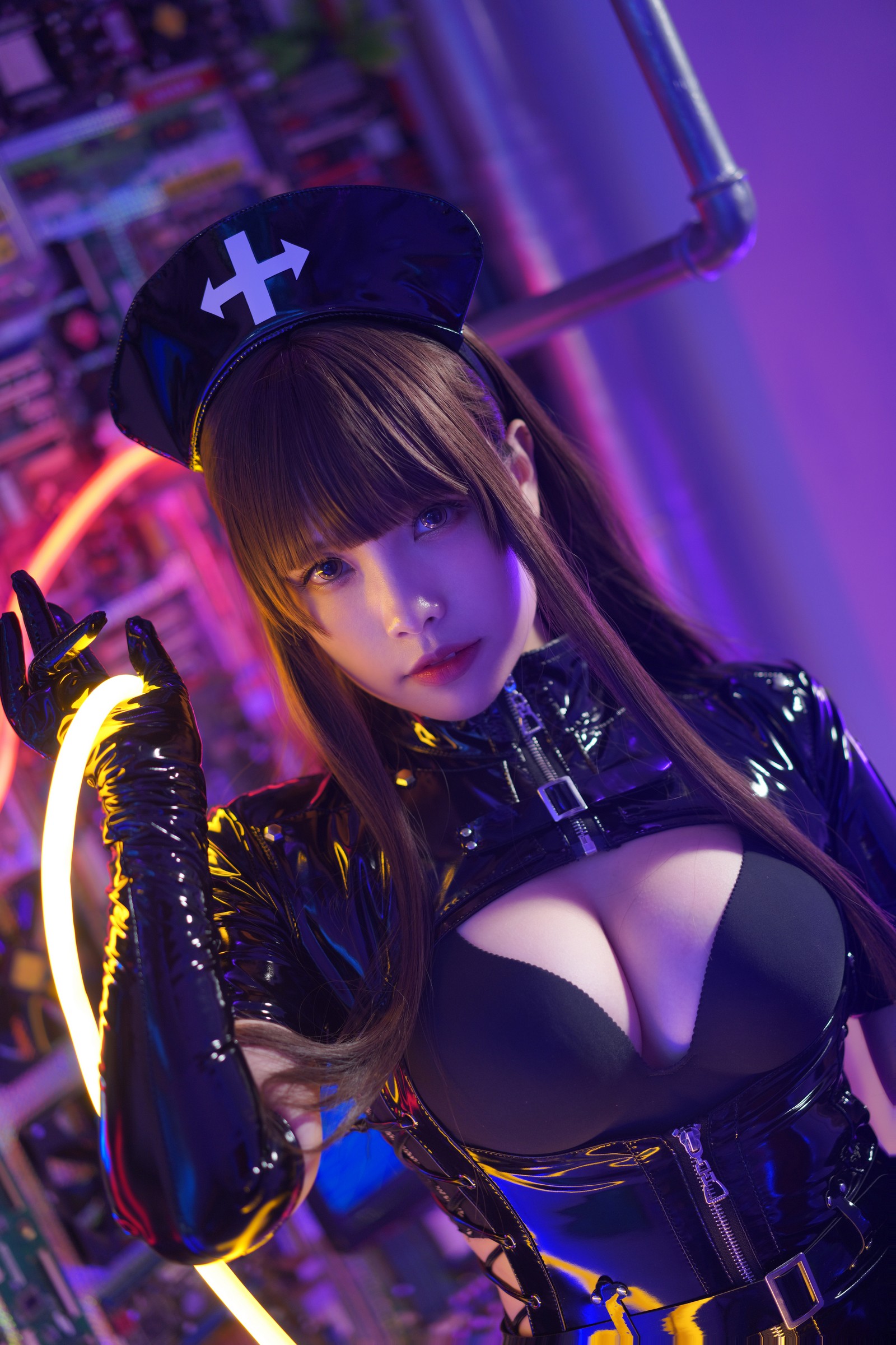 Neko-薇薇 暗黑护士 Cosplay 写真＋视频合集｜高清大图（54P｜5V｜543MB）插图2