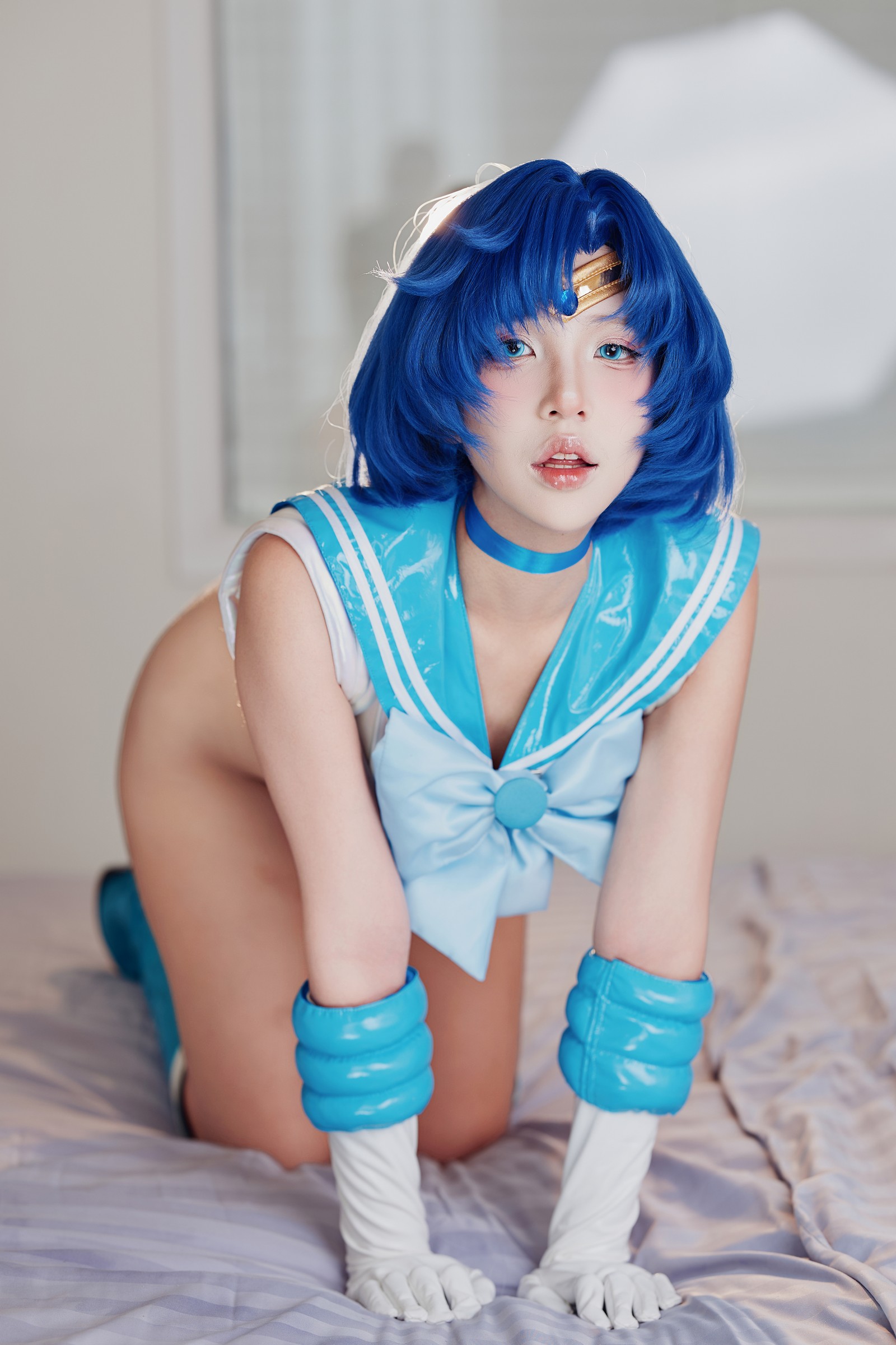 Puy Puy – Sailor Mercury 水手水星 Cosplay 写真（288P+10V-2.26GB）美少女战士插图2