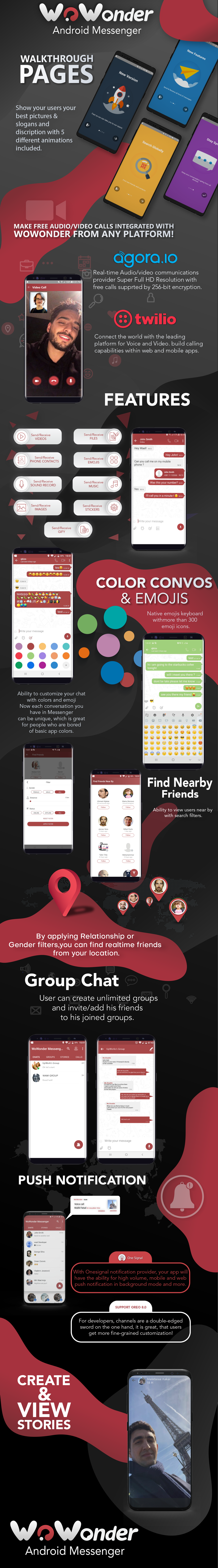 WoWonder Android Messenger - Mobile Application for WoWonder Social Script - 3
