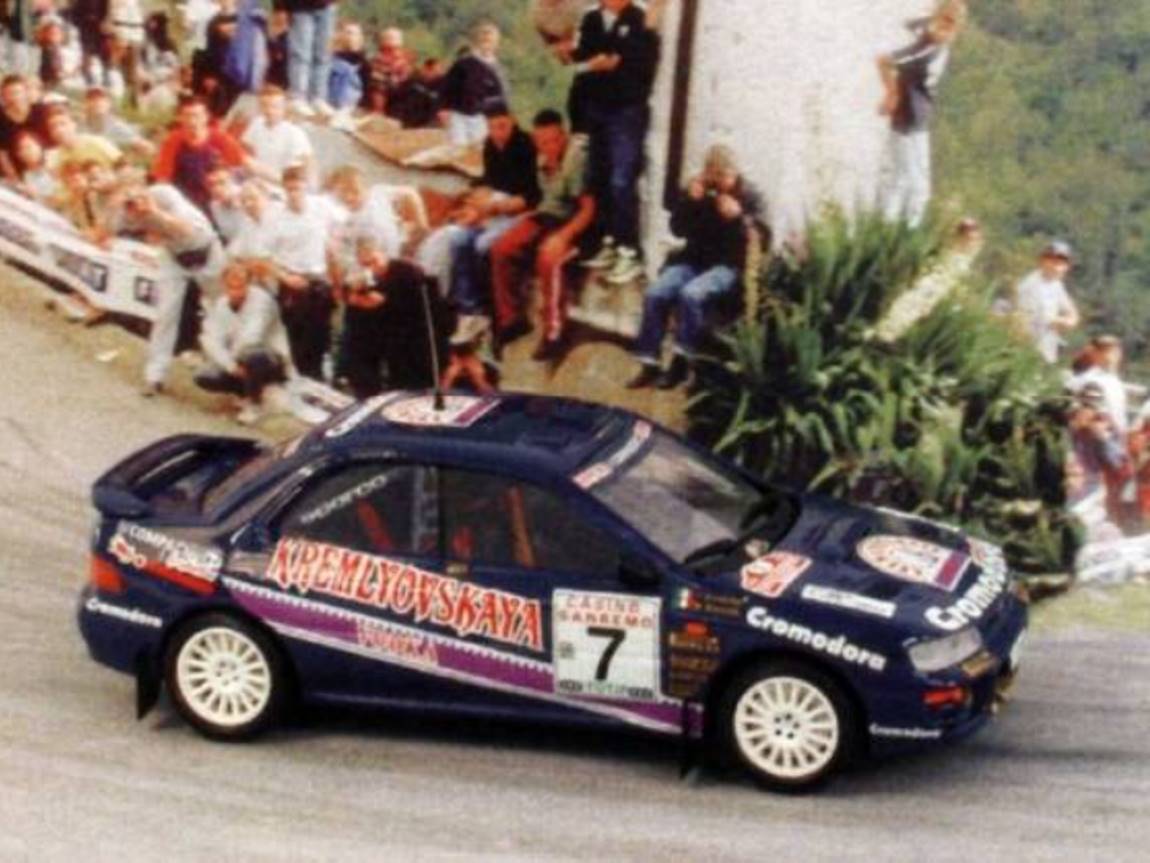 WOW EXTREMELY RARE Subaru Impreza 555 WRC S3 Biasion Sanremo