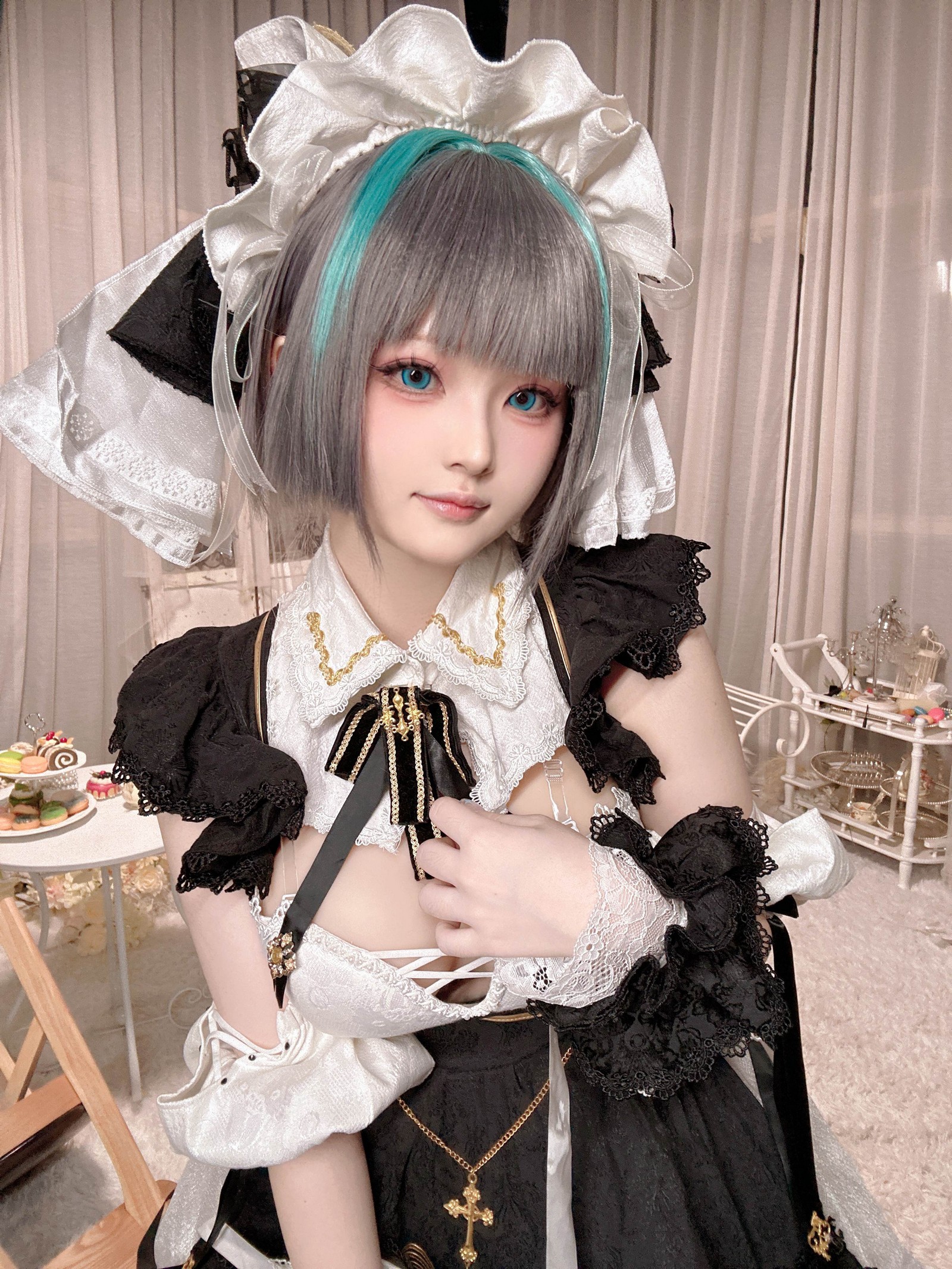 屿鱼 Yuyu 碧蓝航线 柴郡 Cosplay 写真图集｜Azur Lane（54P｜138MB）插图6