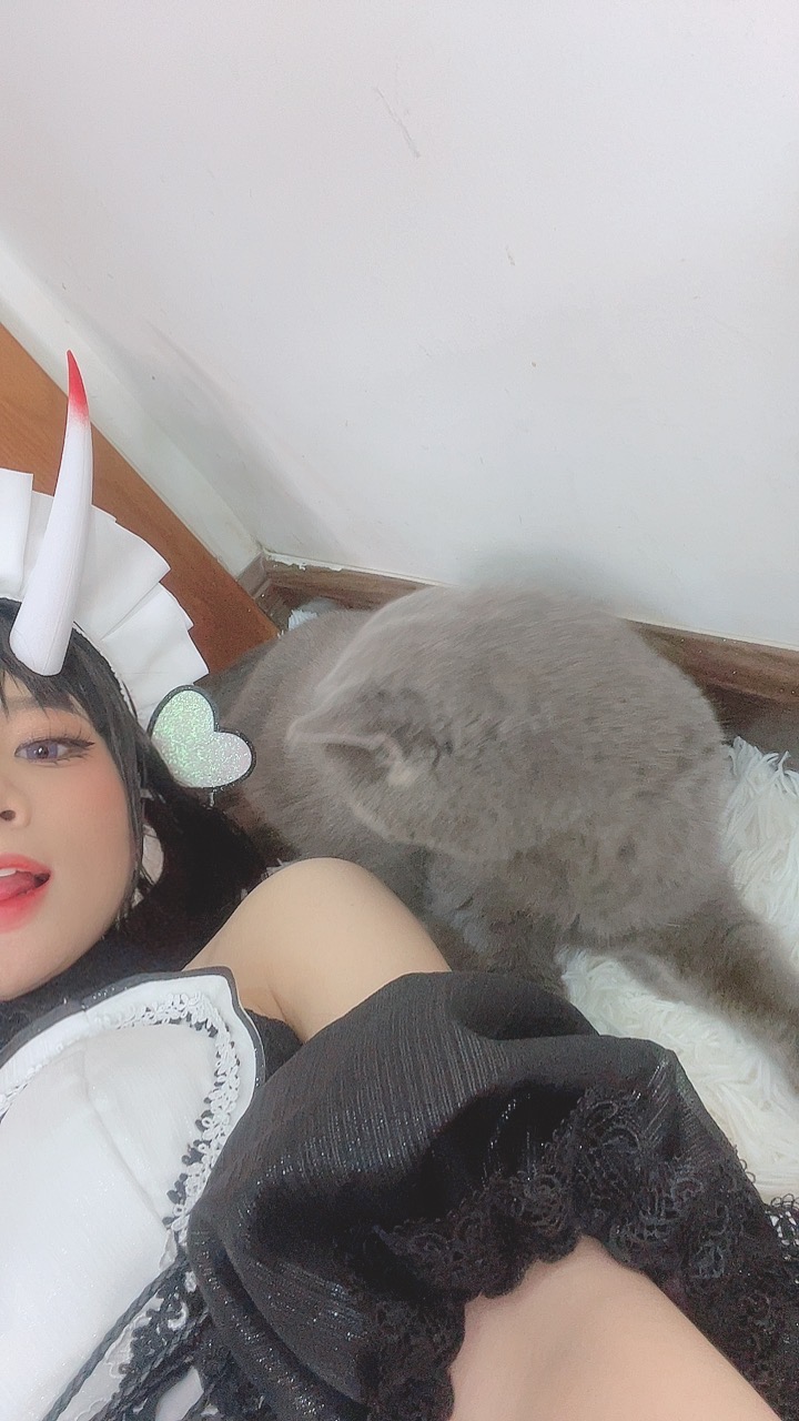 PoppaChan Noshiro Maid Cosplay (Azur Lane) – 117 Photos 11 Videos 408MB插图4