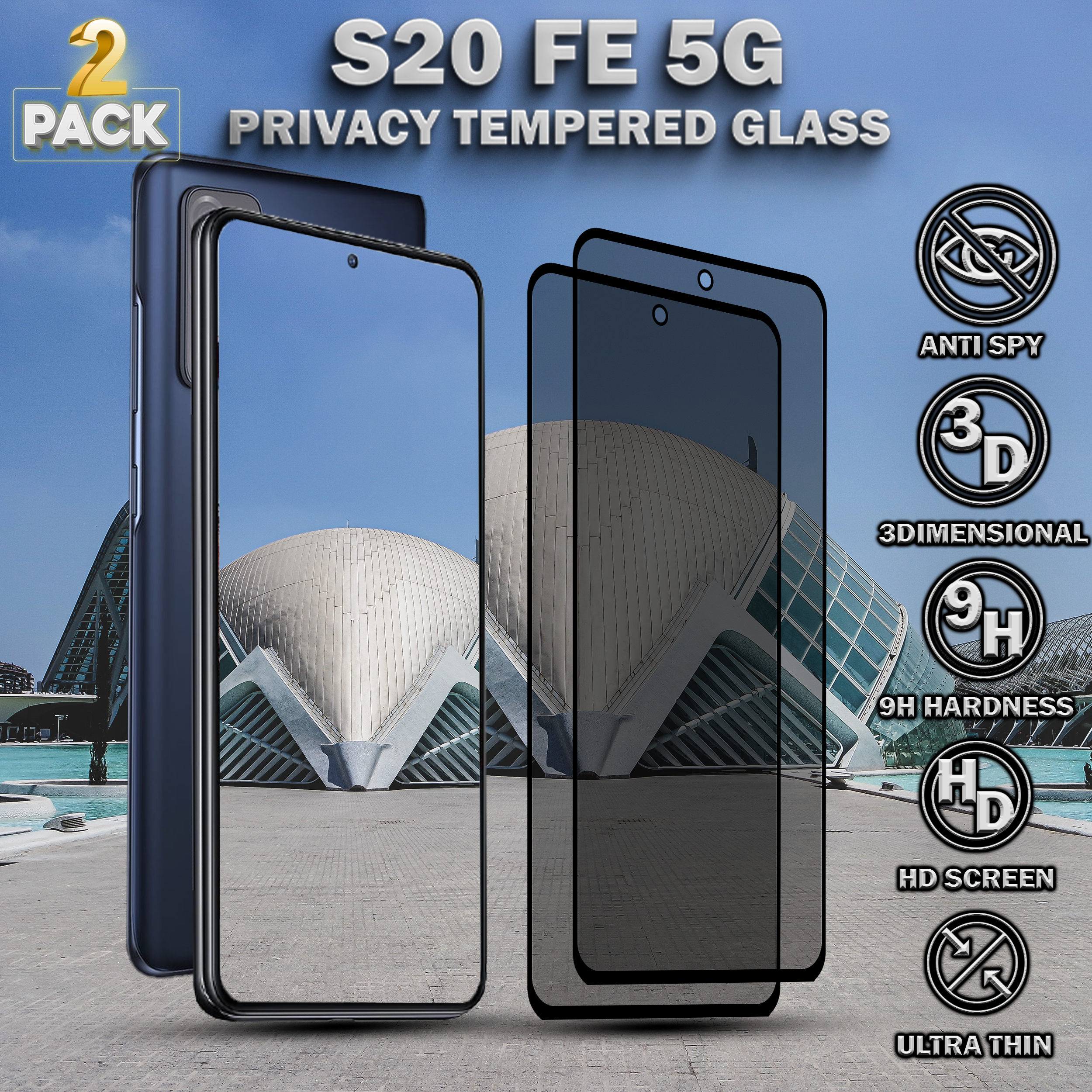 Verre trempé pour Samsung S20 FE, SE20 FE 5G