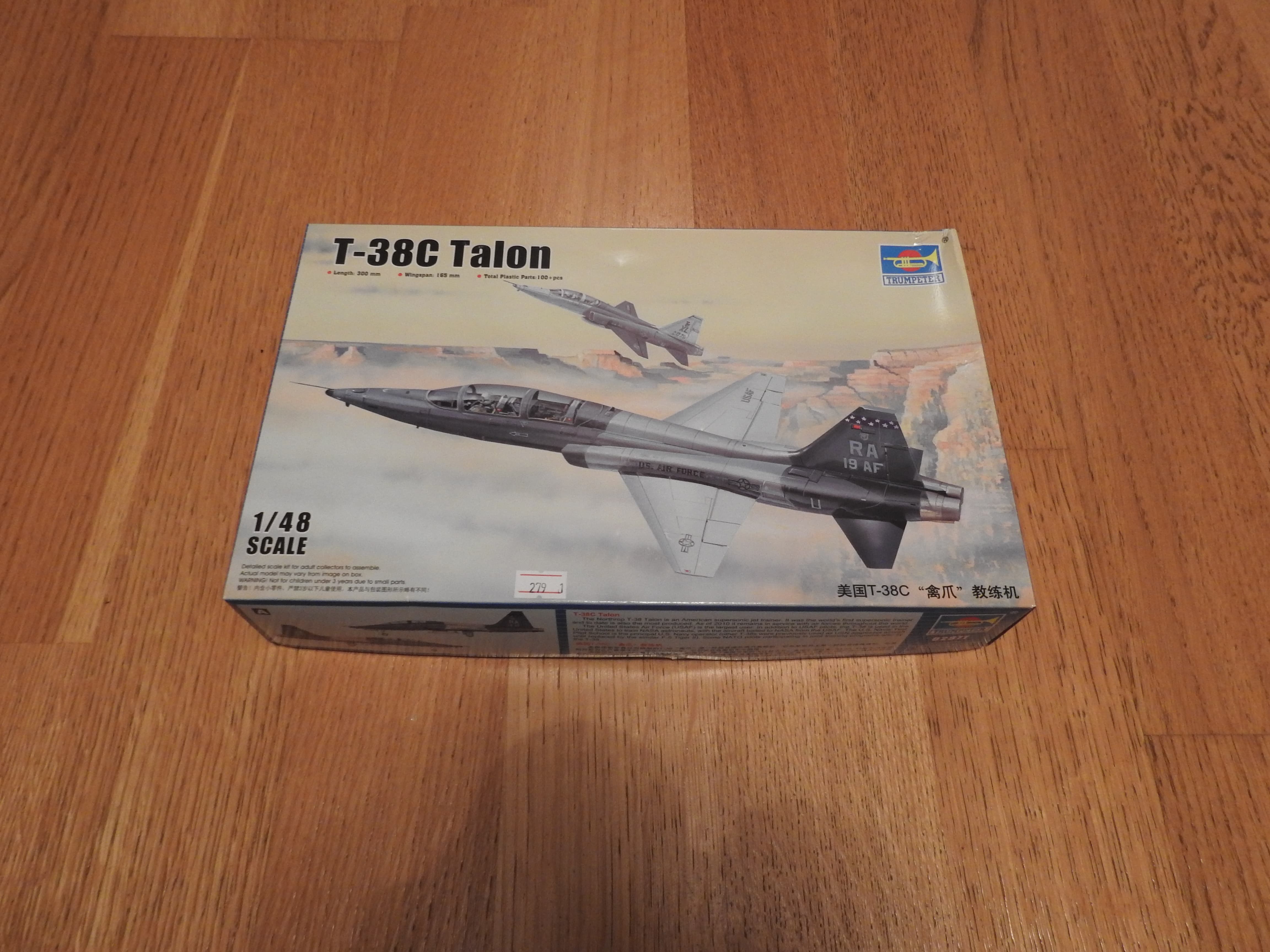 T-38C Talon, Trumpeter 1:48 DSCN0740