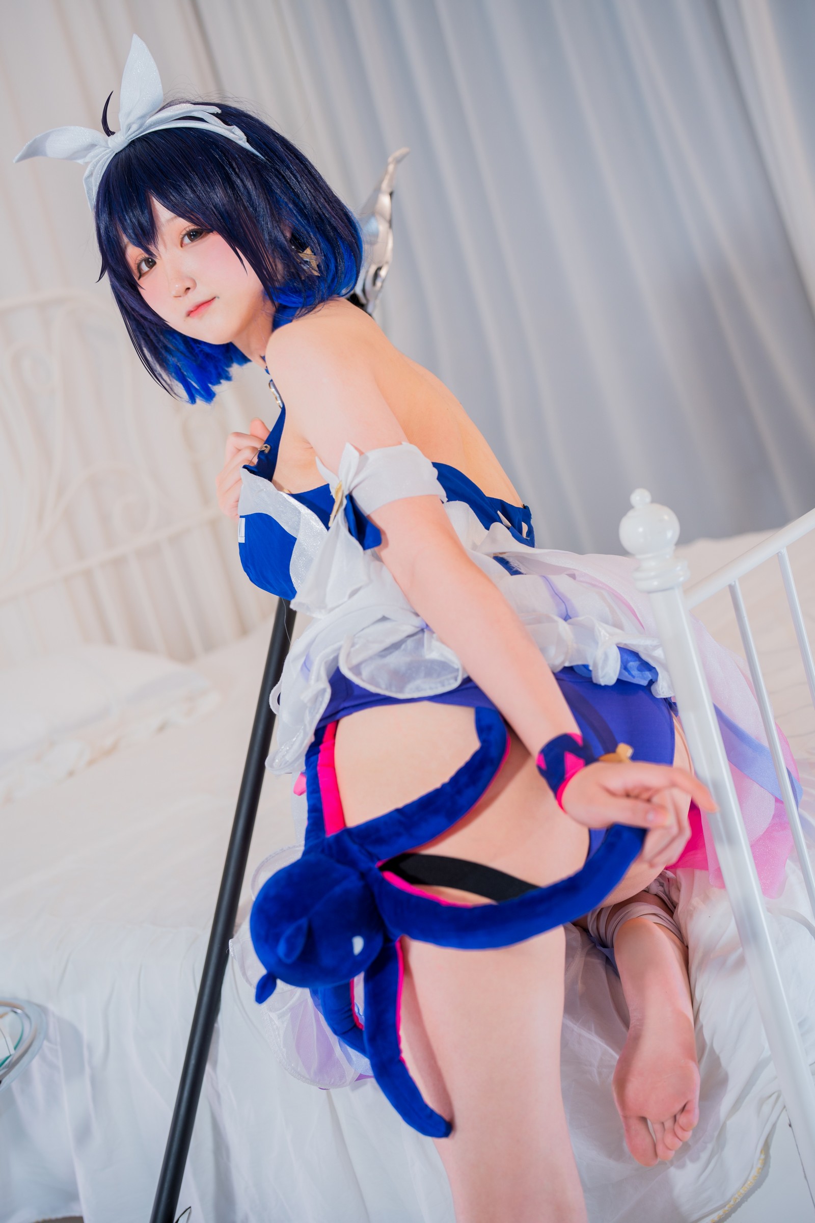 Seele麦麦希儿彼岸浪花 Cosplay｜海边主题高清写真（102P-532MB）插图7