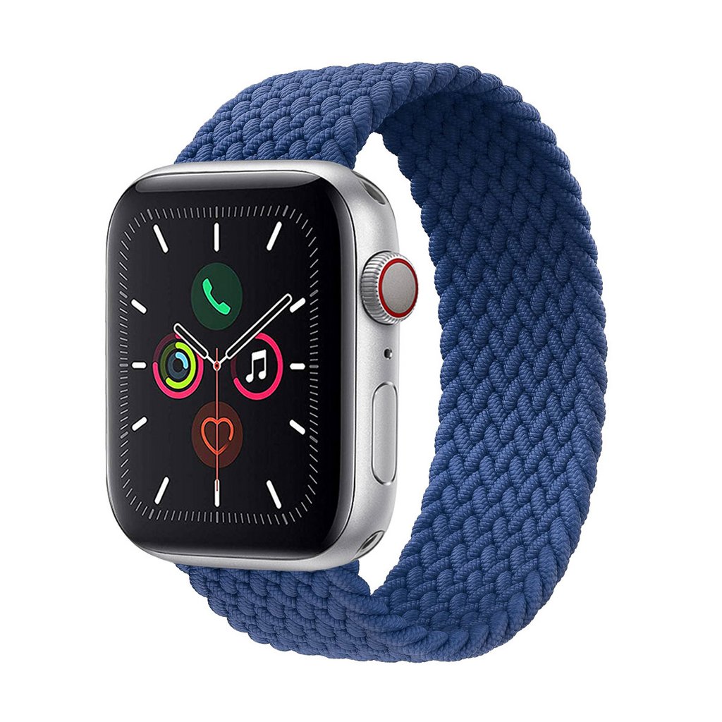 Solo Loop Geflochtenes Sport Armband passend für Apple Watch 123456 SE