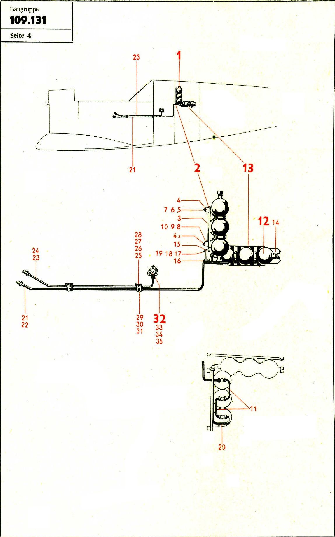 Bf 109G oxygen bottles? - Aircraft WWII - Britmodeller.com