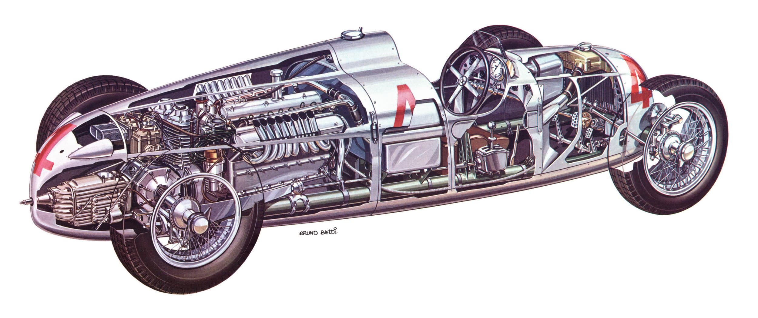 Auto Union C Type 1936 by Bruno Betti — Postimages