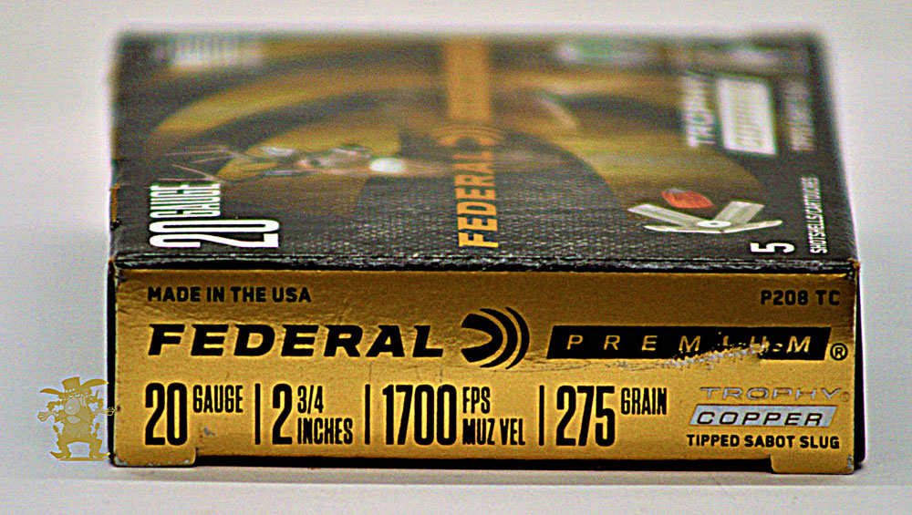20 GA FEDERAL Trophy Copper Premium Tipped SABOT Slugs 20 Gauge 5 Rounds Shotgun Shells at 20 GA FEDERAL Trophy Copper Premium Tipped SABOT Slugs 20 Gauge 5 Rounds Shotgun Shells at