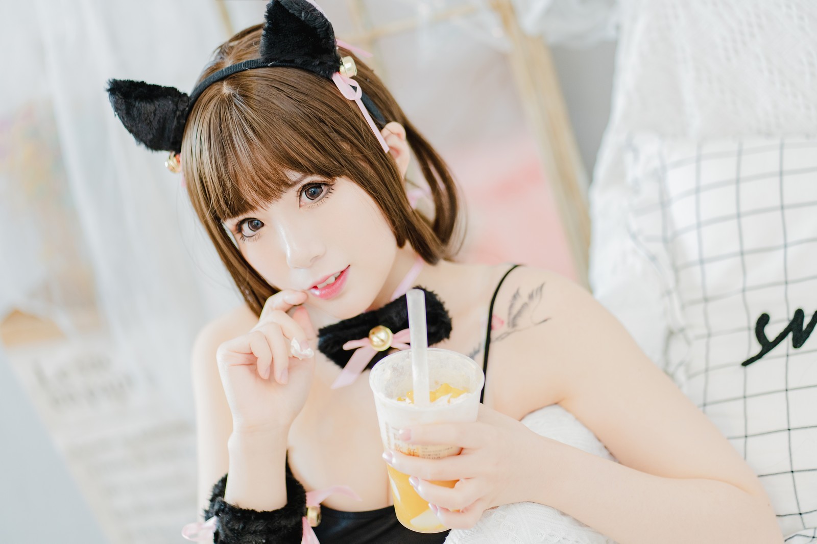 羊大真人 – 猫娘 Cosplay 高清写真集（20P-175MB）经典萌系主题插图3