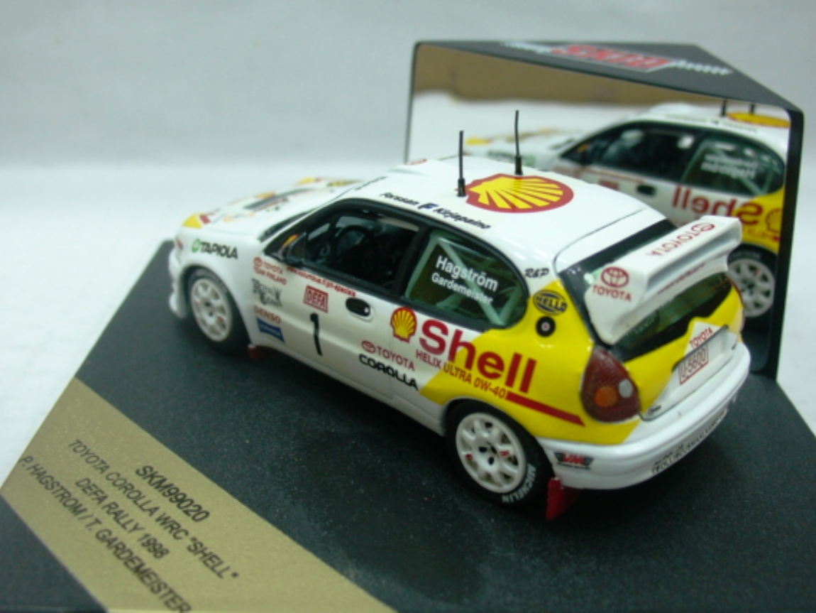 Toyota Corolla WRC, Defa Rallye 1998, P.Hagström, no.1 [SKM99020 (#H)] - 19,71