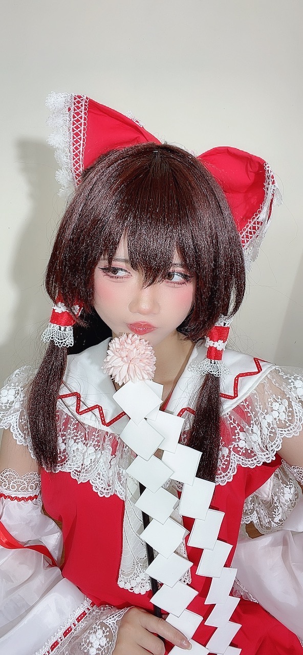 PoppaChan Reimu Hakurei Cosplay (Touhou Project) – 111 Photos 14 Videos 1.13GB插图