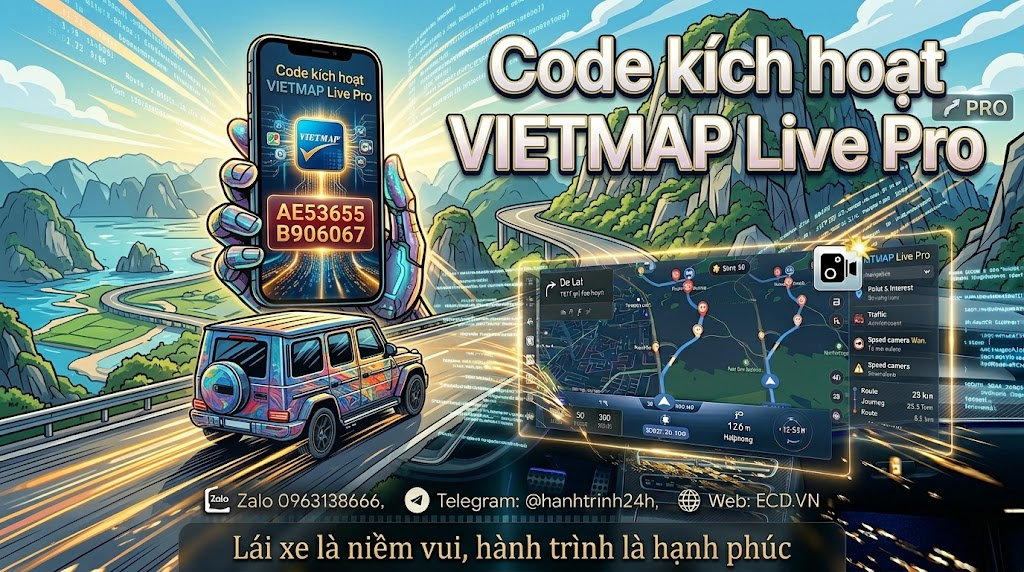 vietmap live pro cho xe hơi