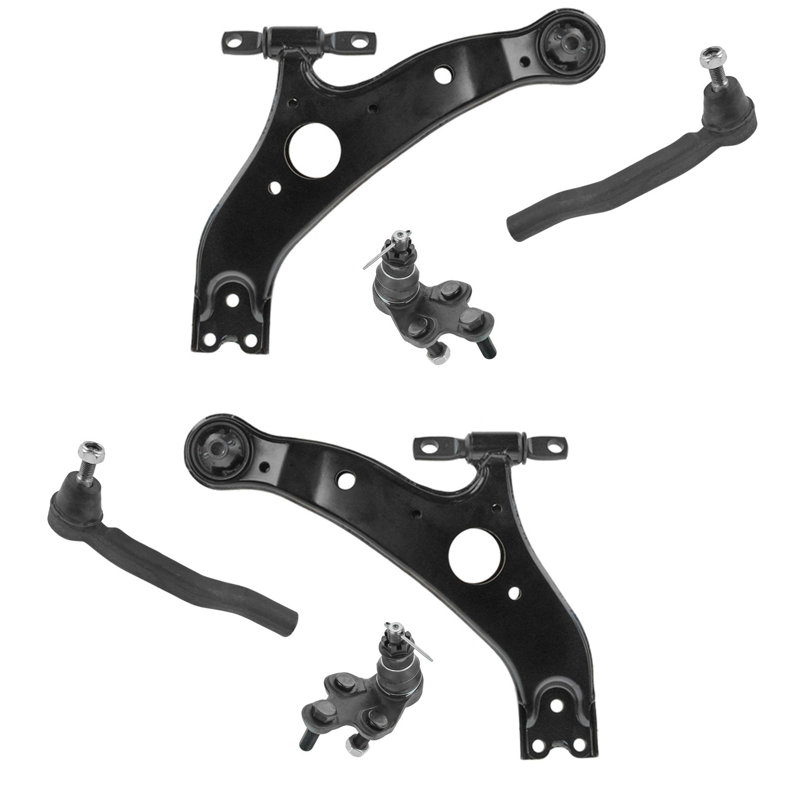 Front Control Arm & Suspension Kit for 04-10 Toyota Sienna - 6pcs - Picture 2 of 6