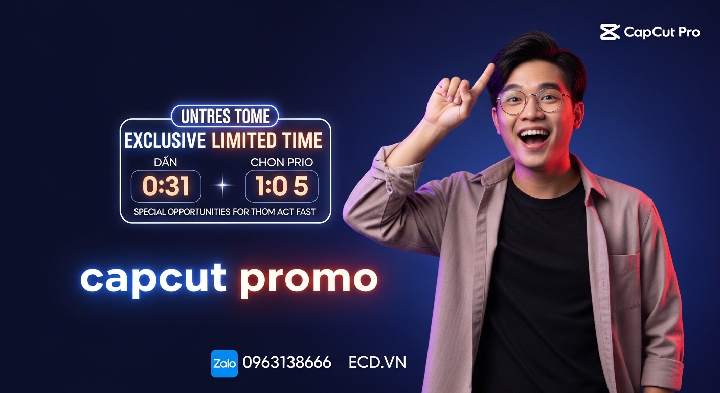 capcut pro sáng tạo không giới hạn