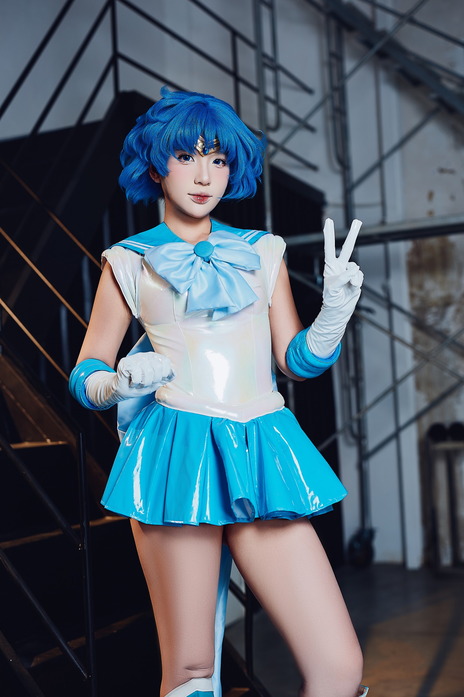 Puy Puy – Sailor Mercury 水手水星 Cosplay 写真（288P+10V-2.26GB）美少女战士插图2