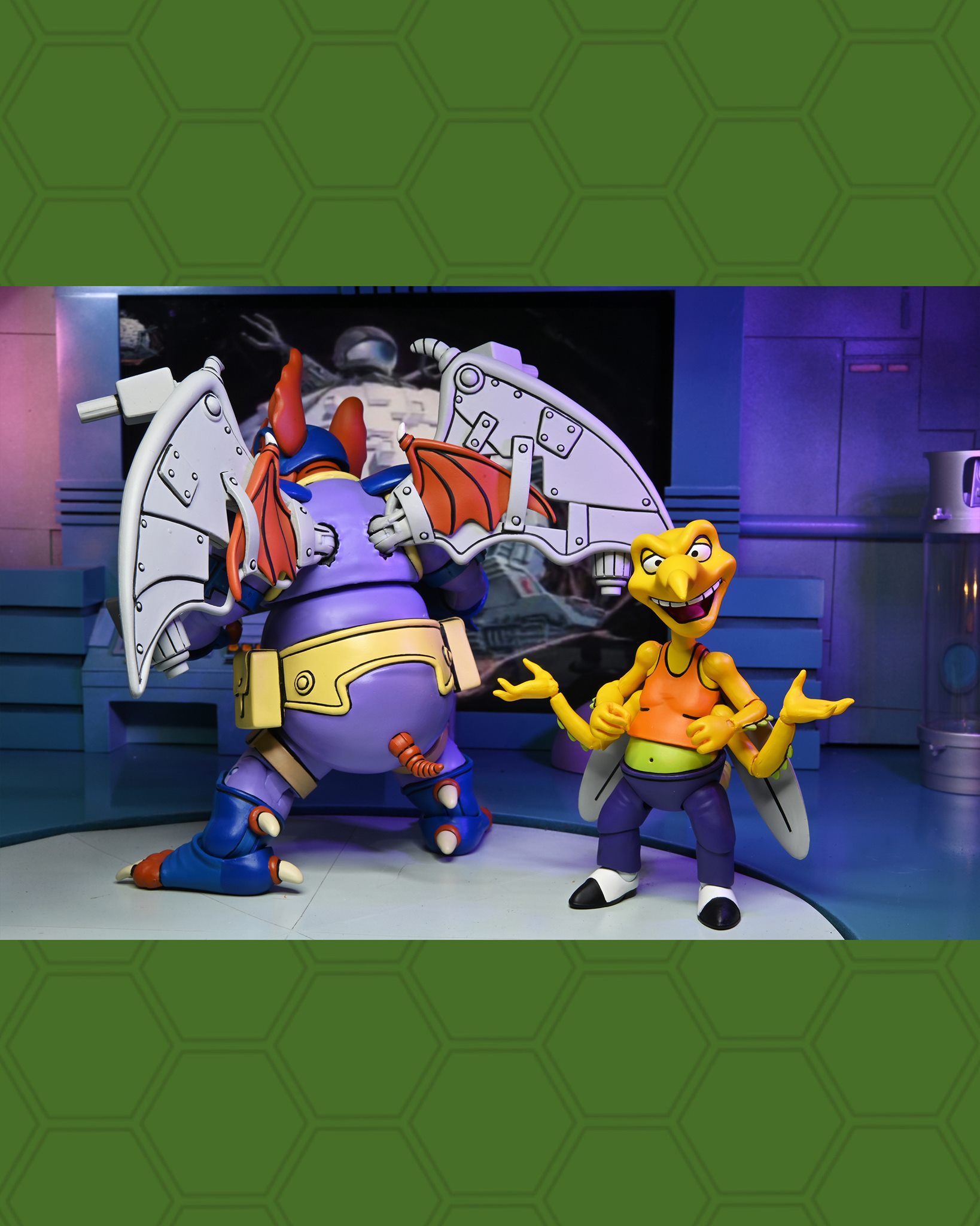 Wingut NECA TMNT Wingnut with Screwloose 002 — Postimages