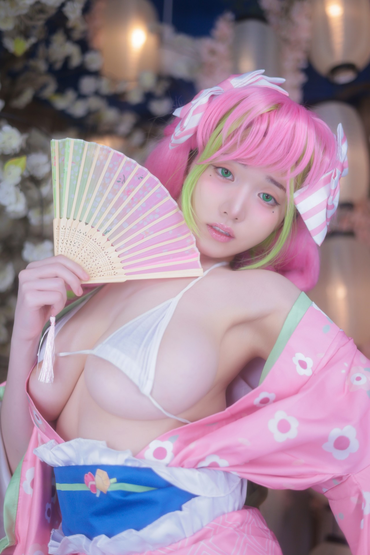 Yeon Woo (연우)，桃色心动！唯美日系场景里的梦幻COS美人插图5