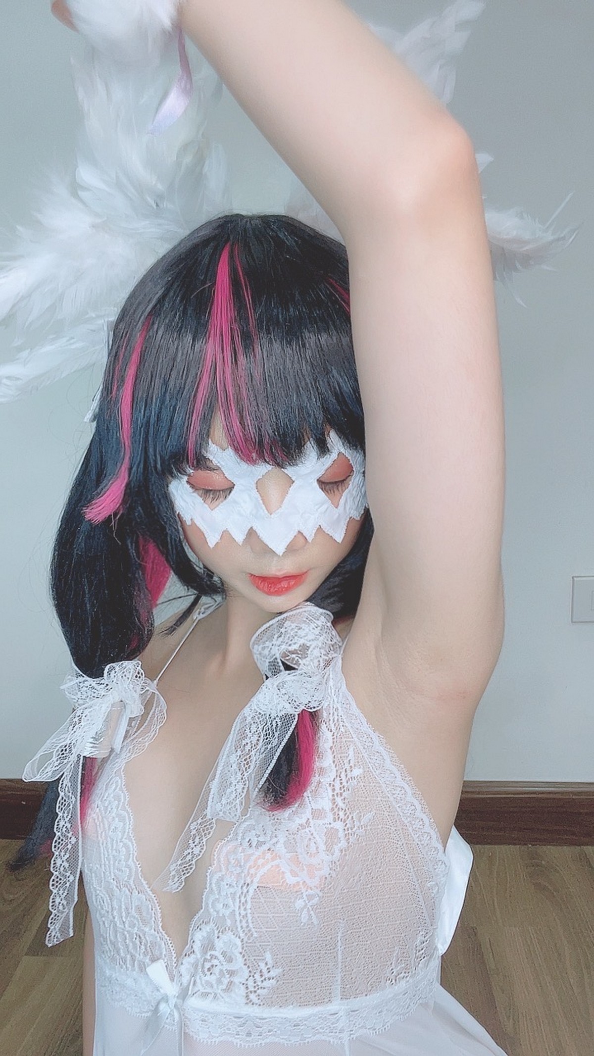 PoppaChan Columbina Cosplay Set (Genshin Impact Fatui) – 146 Photos 346MB插图9