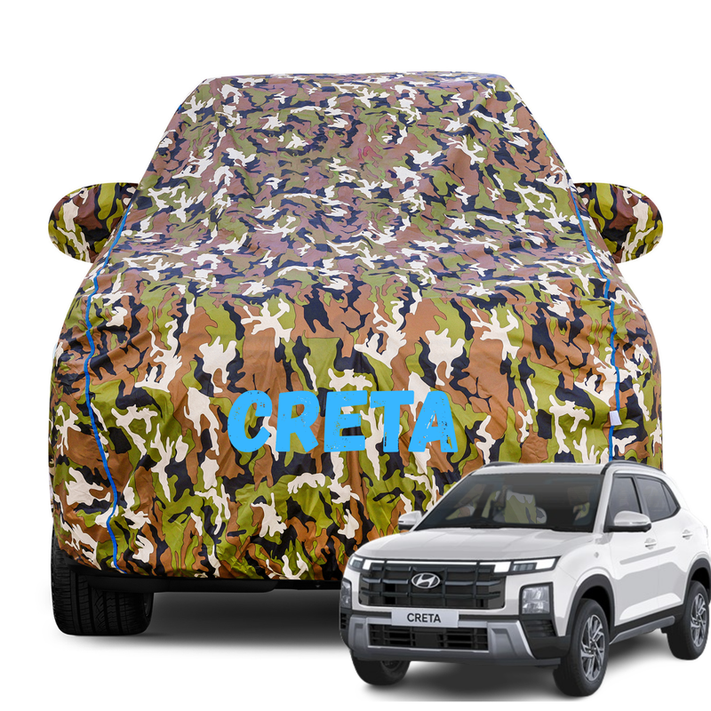 Creta Army Car Cover