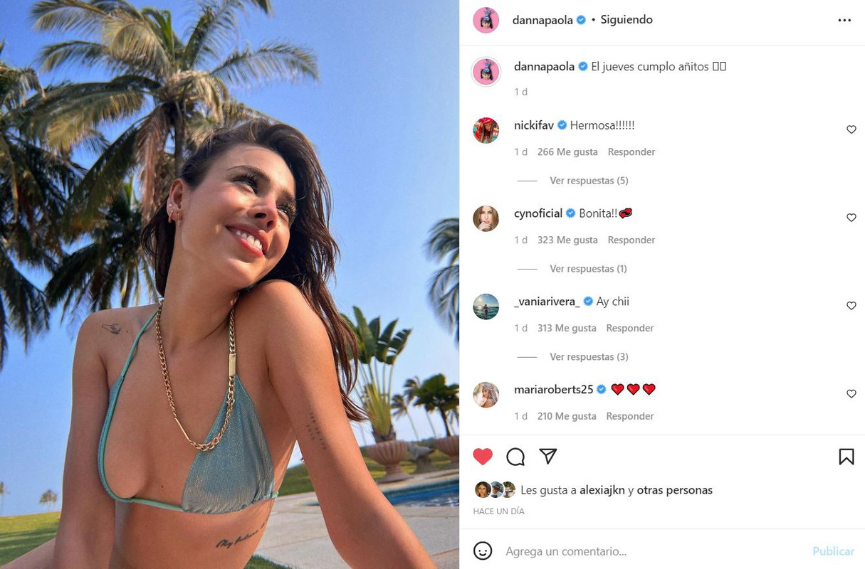 Las mejores fotos de Danna Paola para celebrar sus 27 años
