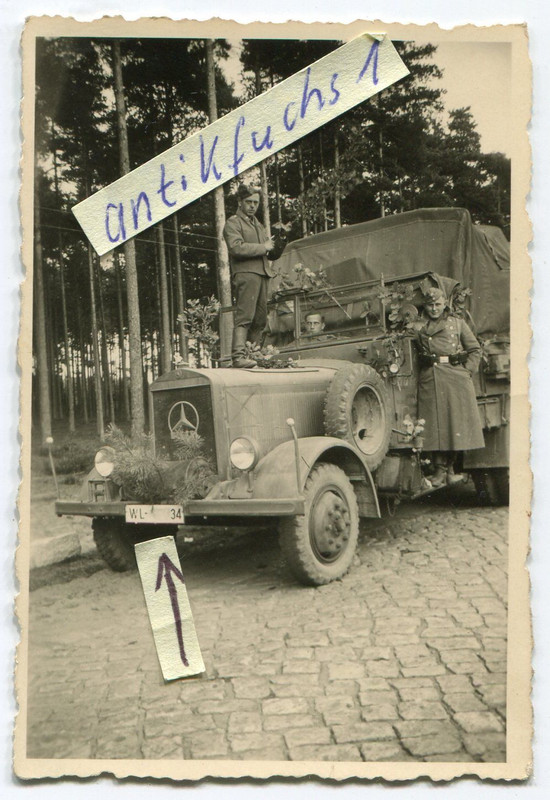 Militär LKW der Fallschirmjäger WL-34 nach Polen