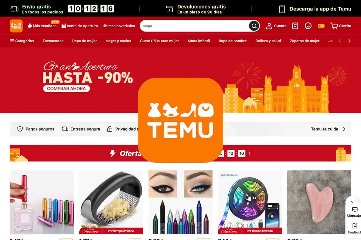 ¿Qué es Temu app y cómo funciona? Guía para empezar a comprar